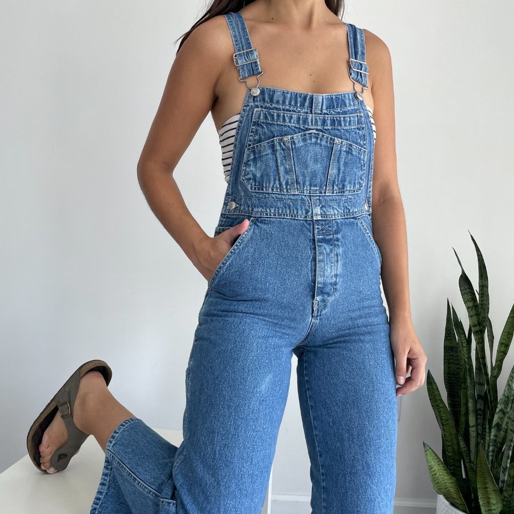 Vintage Gap Denim Jean Bib Carpenter Overalls